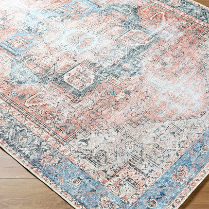 Rosman Distressed Washable Rug