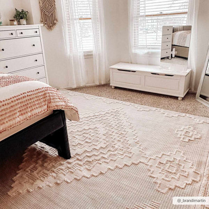 Rosales High-Low Rustic Rug Rugs TriadCommerceInc