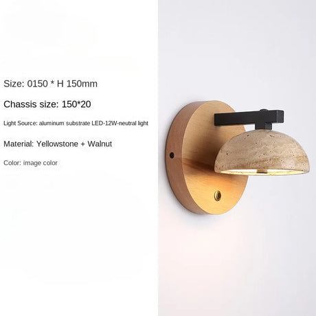 Nordic Corridor Wabi-Sabi Wall Lights Wall Lighting TriadCommerceInc D-style  