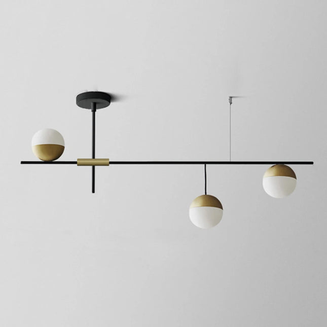 Sophie Glass Globe Pendant Lamp Pendants TriadCommerceInc   