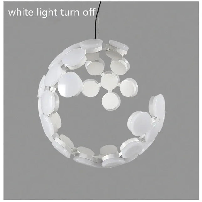 Creative Moon Pendant Lamp Pendants TriadCommerceInc   