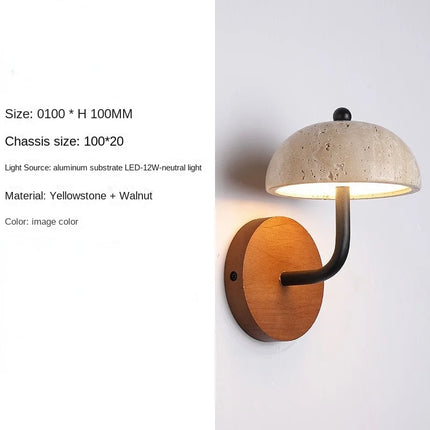 Nordic Corridor Wabi-Sabi Wall Lights Wall Lighting TriadCommerceInc C-style  