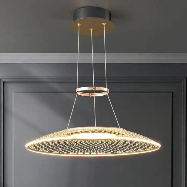 LED Round Crystal Pendant Lamp Chandeliers TriadCommerceInc   