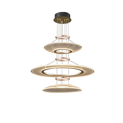 LED Round Crystal Pendant Lamp Chandeliers TriadCommerceInc   