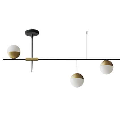 Sophie Glass Globe Pendant Lamp Pendants TriadCommerceInc   