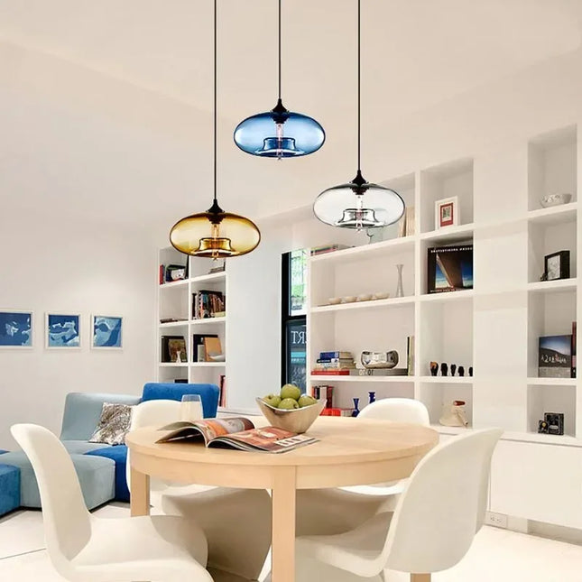 Nordic Hanging Spherical Light Fixtures Pendants TriadCommerceInc   