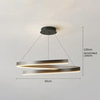 Not Moon Style - Black / 3-Color | 60CM | 110V