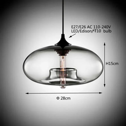 Nordic Hanging Spherical Light Fixtures Pendants TriadCommerceInc   