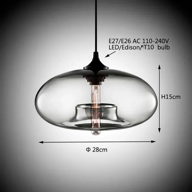 Nordic Hanging Spherical Light Fixtures Pendants TriadCommerceInc   