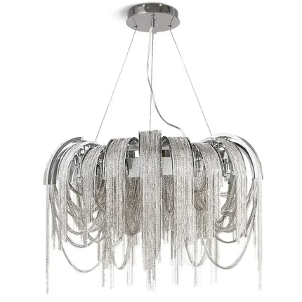 Luxury Tassel Chain Chandelier Chandeliers TriadCommerceInc   
