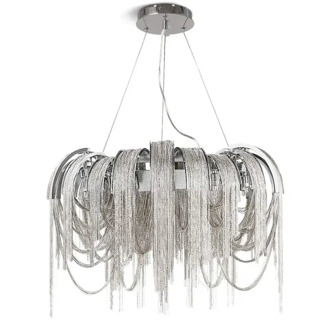 Luxury Tassel Chain Chandelier Chandeliers TriadCommerceInc   