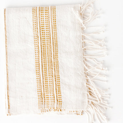 Aden Cotton Hand Towel Kitchen Towels TriadCommerceInc Natural with Beige