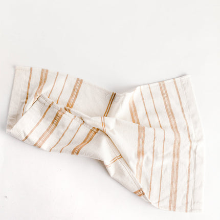 Avery Cotton Tea Towel Kitchen Towels TriadCommerceInc Beige