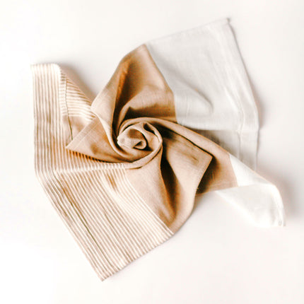 Chesapeake Cotton Tea Towel Kitchen Towels TriadCommerceInc Beige