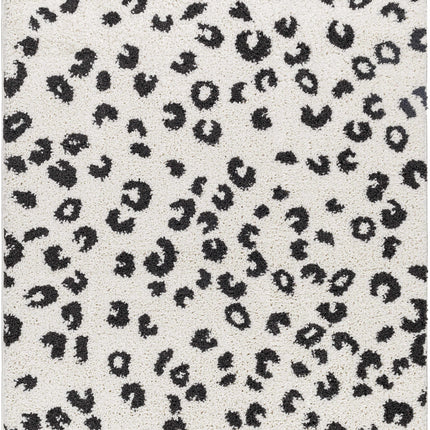 Zhen Black Spots Leopard Rug - Clearance Rugs TriadCommerceInc