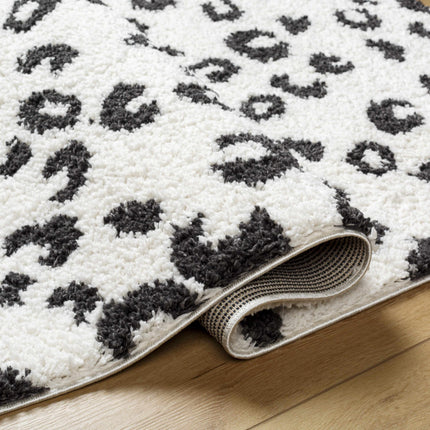 Zhen Black Spots Leopard Rug - Clearance Rugs TriadCommerceInc