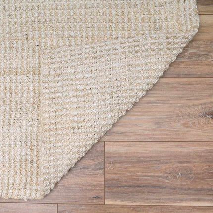 Ambel Cream Jute Rug Rugs TriadCommerceInc