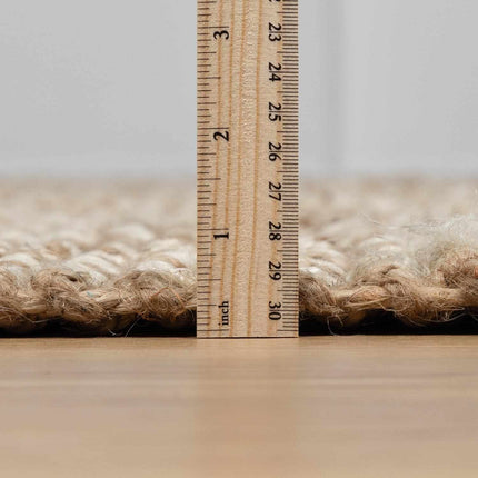 Ambel Camel Jute Rug Rugs TriadCommerceInc