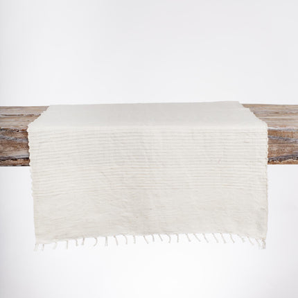 Riviera Cotton Table Runner Table Runners TriadCommerceInc   