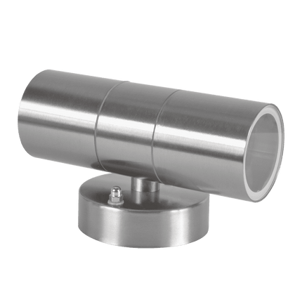 LED Stainless Steel Cylinder Up Down Wall Sconce Light Sconce Light TriadCommerceInc