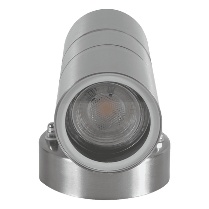LED Stainless Steel Cylinder Up Down Wall Sconce Light Sconce Light TriadCommerceInc
