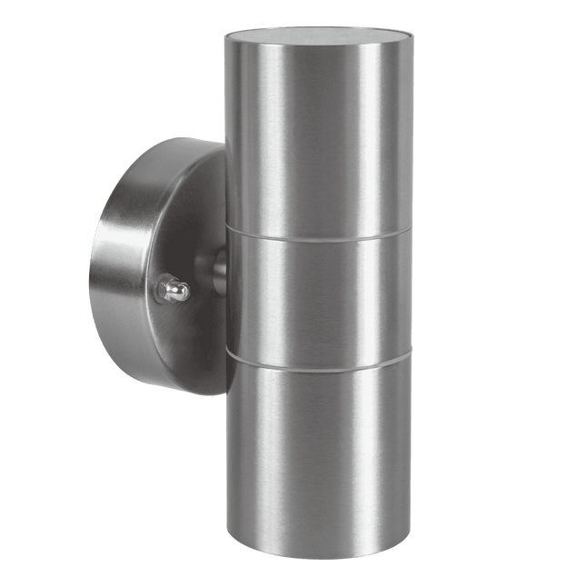 LED Stainless Steel Cylinder Up Down Wall Sconce Light Sconce Light TriadCommerceInc Stainless Steel None