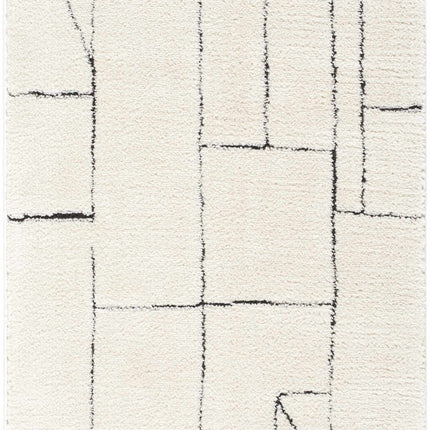 Keats Black & White Area Rug - Clearance Rugs TriadCommerceInc