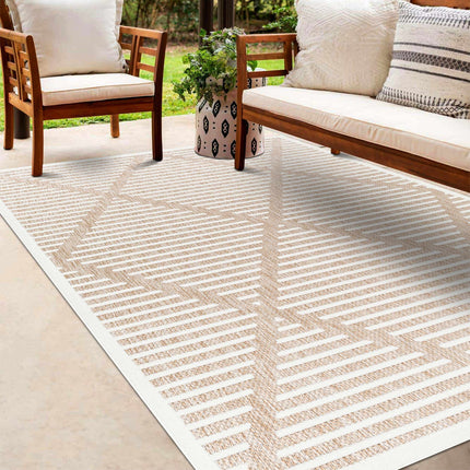 Anah Cream Outdoor Rug Rugs TriadCommerceInc
