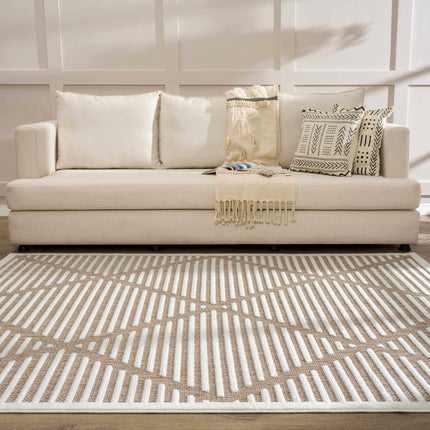 Anah Cream Outdoor Rug Rugs TriadCommerceInc
