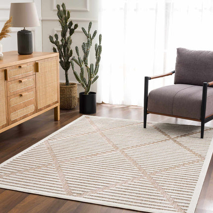 Anah Cream Outdoor Rug Rugs TriadCommerceInc