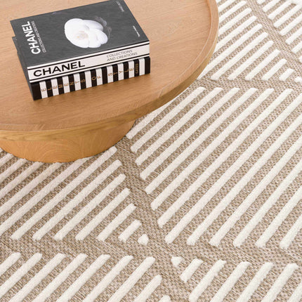 Anah Cream Outdoor Rug Rugs TriadCommerceInc