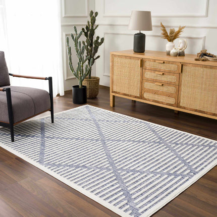Anah Blue Outdoor Rug Rugs TriadCommerceInc