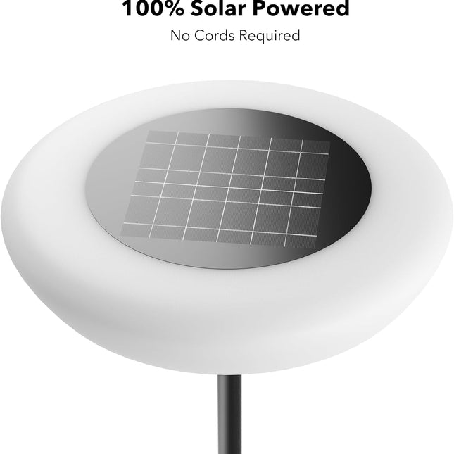 Minimalist Solar Powered Outdoor Floor Lamp Floor Lamps TriadCommerceInc