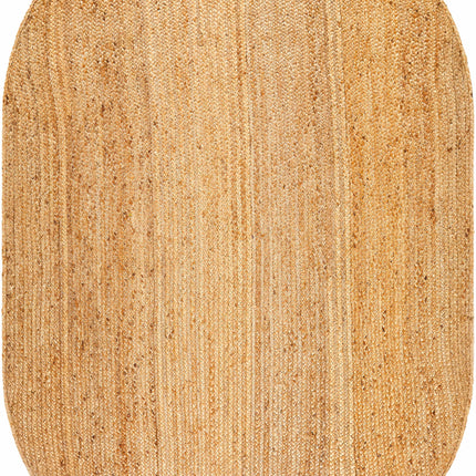Shippagan Tan Jute Braided Rug Rugs TriadCommerceInc