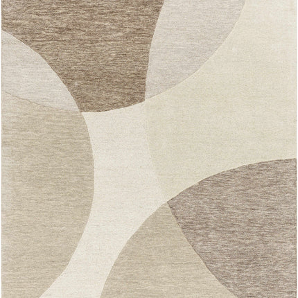 Cassiopeia Dark Brown & Beige Area Rug Rugs TriadCommerceInc