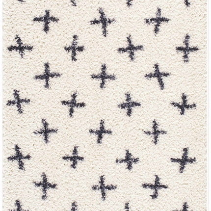 Bede Washable Swiss Cross Rug - 9x12 Clearance Rugs TriadCommerceInc