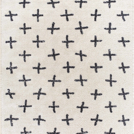 Bede Washable Swiss Cross Rug - 9x12 Clearance Rugs TriadCommerceInc