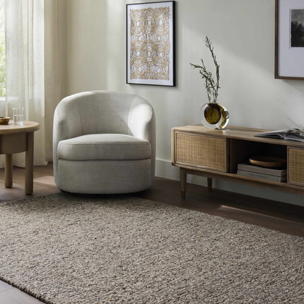 Sevan Taupe Wool Area Rug Rugs TriadCommerceInc