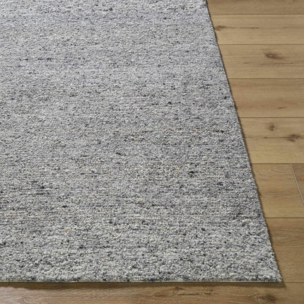 Sevan Gray Wool Area Rug Rugs TriadCommerceInc