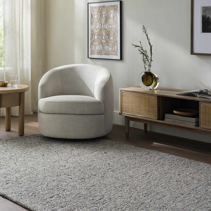 Sevan Gray Wool Area Rug Rugs TriadCommerceInc