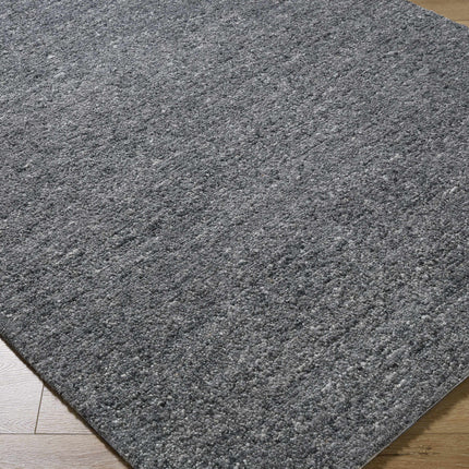 Sevan Charcoal Wool Area Rug Rugs TriadCommerceInc