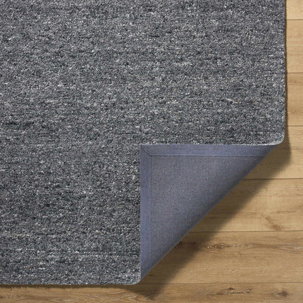Sevan Charcoal Wool Area Rug Rugs TriadCommerceInc