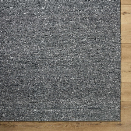 Sevan Charcoal Wool Area Rug Rugs TriadCommerceInc