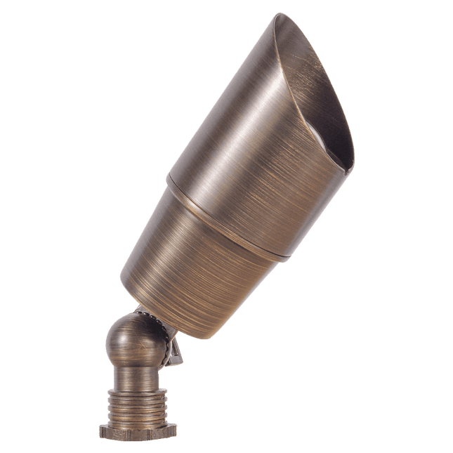 Low Voltage Brass Outdoor Landscape Spot Light Spot Light TriadCommerceInc Natural Brass None