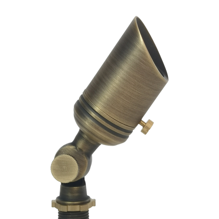 Low Voltage Brass Outdoor Directional Spot Light Spot Light TriadCommerceInc None