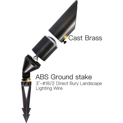 Adjustable Low Voltage LED Outdoor Landscape Spotlight Spot Light TriadCommerceInc