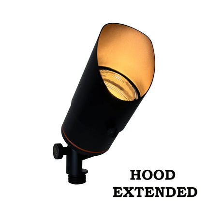 LED Outdoor Adjustable Landscape Spotlight Brass Finish Spot Light TriadCommerceInc