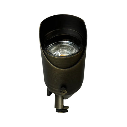 LED Outdoor Adjustable Landscape Spotlight Brass Finish Spot Light TriadCommerceInc