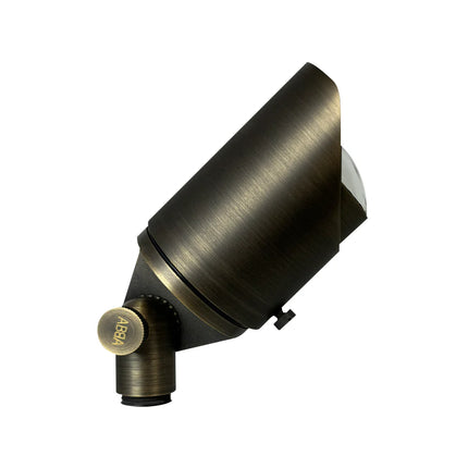 LED Outdoor Adjustable Landscape Spotlight Brass Finish Spot Light TriadCommerceInc Natural Brass None
