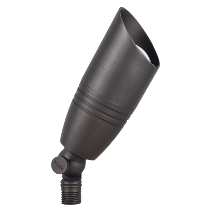 Low Voltage LED Outdoor Landscape Spotlight Brass Spot Light TriadCommerceInc Dark Brass None